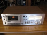 Hitachi D-850 3 Head Cassette Deck Recorder New Belts Partial Function Works. Fixed Price $168.99.