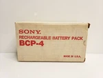 Vintage Sony Rechargeable 12V Battery Pack BCP-4 Tv Usa Nib Htf. Fixed Price $29.99.