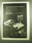 1973 Craig 2621 Portable Cassette Recorder Ad. Fixed Price $19.99.