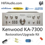 Kenwood KA-7300 Rebuild Restoration Recap Upgrade Kit Repair Filter Capacitor. Fixed Price $175.00.
