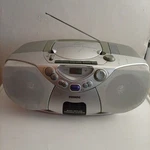 Philips AZ1008/17 Cd Cassette Boombox Radio Only Mode Works For Repair.. Fixed Price $15.60.