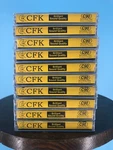 Cfk HXC90 Type 60 Minute Standard Music Grade Audio Cassette (10 Pack). Fixed Price $7.50.