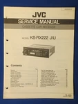Jvc KS-RX222 Car Audio Cassette Service Manual Factory Original Real Thing. Fixed Price $9.10.
