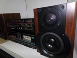 Vintage 1980S Aiwa Receiver RX-20,CASSETTE Deck FX-W20,SPEAKERS SX-LM10 Japan. Fixed Price $125.00.