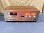 Akai CS-707D Stereo Cassette Deck Vintage Retro Mcm Hifi Silverface Wood Case!. Fixed Price $201.07.