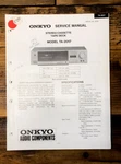 Onkyo TA-2017 Cassette Service Manual *original*. Fixed Price $14.97.