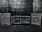 1980 Yorx (M2488) Am/fm Stereo Cassette Recorder Tape Deck & Digital Clock. Fixed Price $174.95.