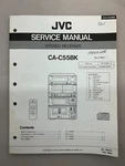 Jvc CA-C55BK Original Service Manual Free Shipping. Fixed Price $14.00.