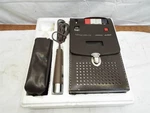 Vintage Magnavox Tape Cassette Cartridge Recorder Microphone Case Earbud. Fixed Price $59.99.