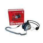 Vintage Lafayette Stereo Headphones Model 8X Stock No 99-0182 Tested Orig Box. Fixed Price $48.00.