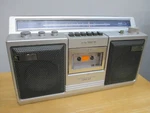 Sony CFS-43 Boombox Stereo Cassette Player *works*. Fixed Price $199.99.