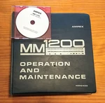 Ampex MM-1200 Recorder Reproducer Operation And Maintenance Manual C/d Rom. Fixed Price $20.00.