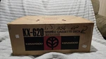 Kenwood KX-620 Stereo Cassette Deck Powers And Plays For Couple Seconds. Fixed Price $40.00.