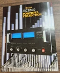 Mcintosh MC2500 Stereo Power Amplifier Info Brochure. Fixed Price $8.00.