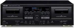 Teac W-1200 Double Cassette Deck Black. Fixed Price $699.95.