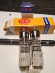 2X E80CC Tube Philips Matched Pair, VB9 D1K2 Code. Tested. 100% Super ECC82. Fixed Price $103.27.