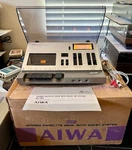 Aiwa AD-1250 Solid State Cassette Deck W/ Cover, Manual, Original Box; Serviced!. Fixed Price $485.00.
