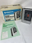 Sanyo Cassette Tape Voice Recorder M1002 New Old Stock, Tested And Working. Fixed Price $49.99.