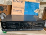Sony TC-WR500 Vintage Dual Cassette Tape Deck Player Recorder Japan Powers. Fixed Price $99.95.