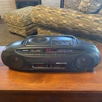 Sanyo Mcd Z22 Boombox Cassette Player Am Fm Radio Tested Working Bassxpander. Fixed Price $54.75.