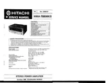 Service Manual Guide For Hitachi HMA-7500 Mkii. Fixed Price $12.51.