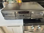 Technics RS-TR575 Dual Cassette Deck- Double Auto Reverse. Fixed Price $100.00.
