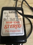Audiotex Solid State Stereo Pre Amplifier Speaker System Cable 30-5015. Fixed Price $11.00.