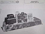 Magnavox AMP-135 Amplifier Photofact. Fixed Price $7.50.