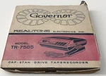 Vtg Realtone Governor TR-7585 Cassette Tape Recorder Boxed W/ Ephemera Untested. Fixed Price $45.00.