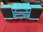 Vintage Soundesign Boombox Radio,cassette Player & Aux Port Turquoise #5806. Fixed Price $100.00.