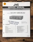Jvc DD-VR7 Cassette Service Manual *original*. Fixed Price $24.97.