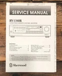 Sherwood RV-1340R Receiver Service Manual *original*. Fixed Price $24.97.