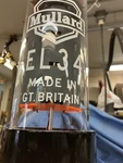 Giant Store Display Mullard EL34 Valve Vacuum Tube 300B, 6550 Mcintosh Marantz. Fixed Price $750.00.