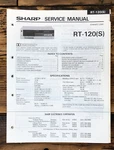 Sharp RT-120S Cassette Service Manual *original*. Fixed Price $19.97.