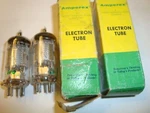 Pair Of EF86/6267 Tubes, By Philips Bruselles Plant, Screen Plates, New. Fixed Price $64.00.