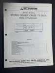 Mitsubishi M-T4200 M-T5200 Stereo Cassette Deck Service Manual Photocopy. Fixed Price $29.99.