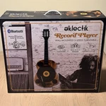 Eklectik Bluetooth Guitar Record Player Vertical Turntable Stereo Speaker Hi-fi. Fixed Price $200.00.