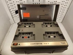 Telex Copyette 1 & 3 4 Deck Cassette Duplicator Powers On, Not Tested With Tapes. Fixed Price $85.00.