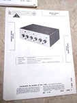 Original Sams Photofact 451/6 Dewald M-1200 6BQ5 Stereo Amplifier Preamp. Fixed Price $8.50.
