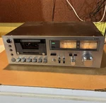 Aiwa AD-6400 Stereo Cassette Deck Vintage Silver Face Powers On Parts Or Repair. Fixed Price $91.07.