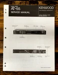 Kenwood AT-55 Timer Service Manual *original*. Fixed Price $9.97.