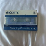 Vintage Sony C-1K Sealed Cleaning Cassette Head Cleaner 1.5M *new Plastic. Fixed Price $15.00.