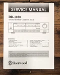 Sherwood DD-1030 Cassette Service Manual *original*. Fixed Price $19.97.