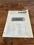 Sanyo Stereo Double Cassette Deck Rd W33 Service Manual. Fixed Price $12.99.