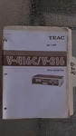Teac V-416C 316 Owners Manual Original Book Stereo Tape Deck Cassette Player. Fixed Price $22.50.