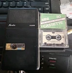 Norelco Pocket Memo LFH00 85-64 Microcassette Voice Recorder With 2 Tapes. Fixed Price $9.98.