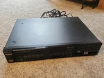 Mitsubishi DT-76 Stereo Double Cassette Deck Drawer Powers On For Parts/repair. Fixed Price $40.00.