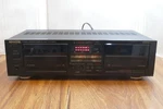 Kenwood Stereo Double Cassette Deck KX-W6010 Auto Reverse Tested Working. Fixed Price $89.95.