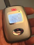 Rio Carbon MP3 Player Vintage 2004 - 5GB Silver (90260554) ** Needs Battery. Fixed Price $30.00.