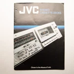 Vintage Jvc Stereo Cassette Decks Brochure. Fixed Price $12.99.